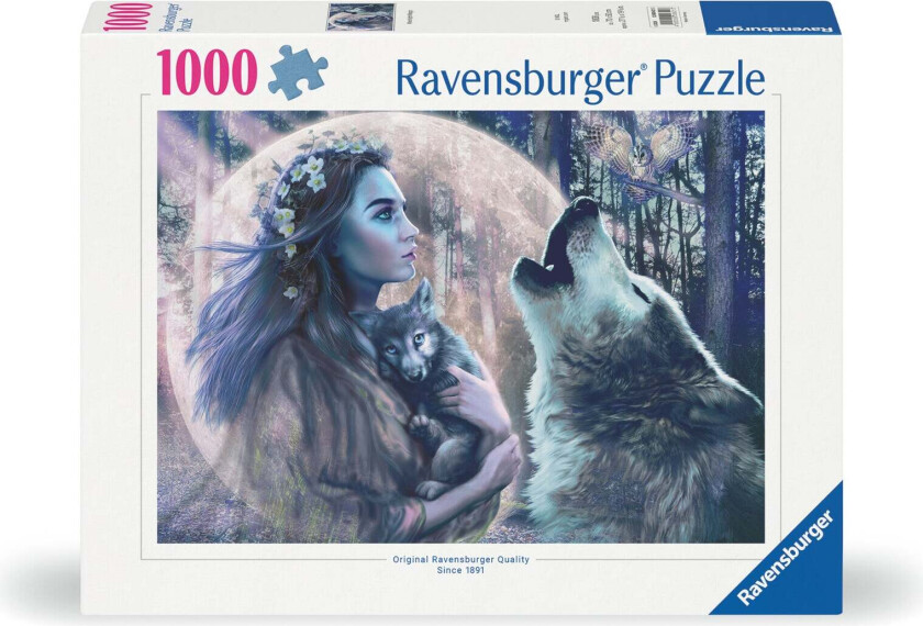 Puslespill 1000 Måneskinne Ravensburger