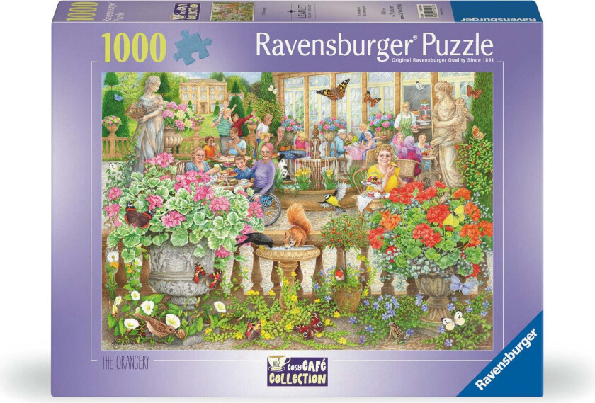 Puslespill 1000 Cosy Cafe Ravensburger