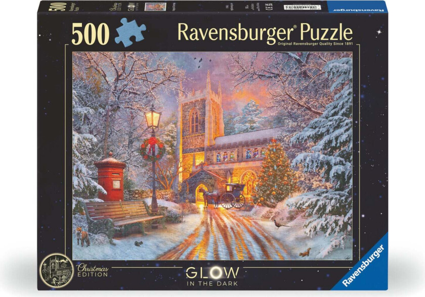 Puslespill 500 Magisk Jul Starline Ravensburger
