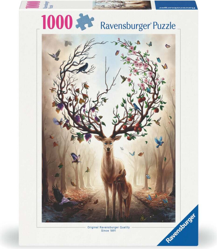 Puslespill 1000 Fantasi Rådyr Ravensburger