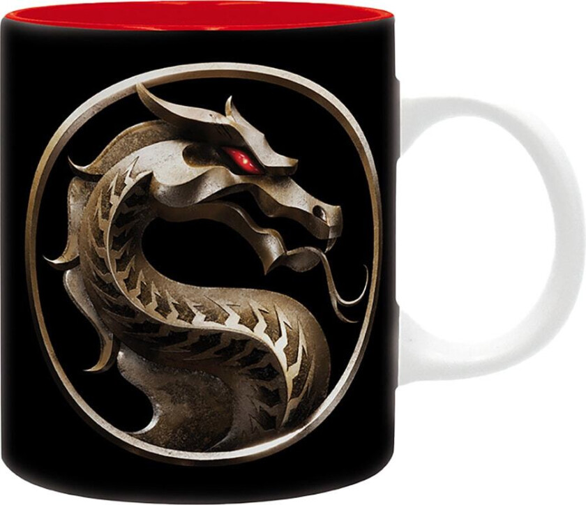 Mortal Kombat logo krus