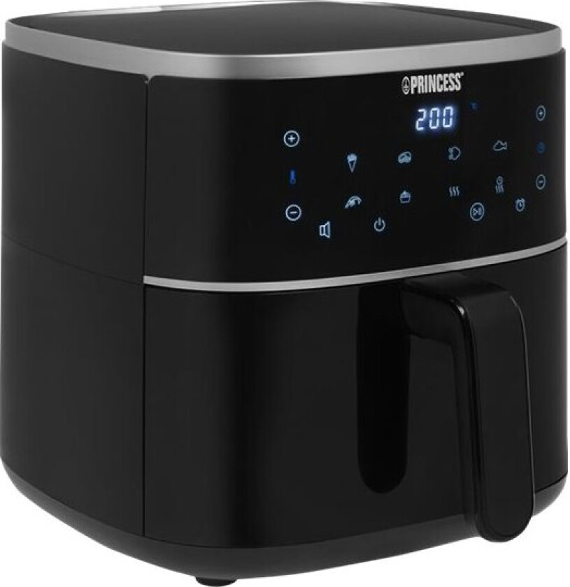 182238 Digital Airfryer - Varmluftsteker - 4 Liter - 1.35 Kw - Svart