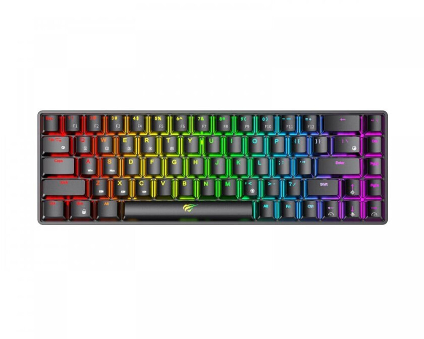 Kb860l Ultra Compact Gaming Tastatur Svart [Outemu Brown]