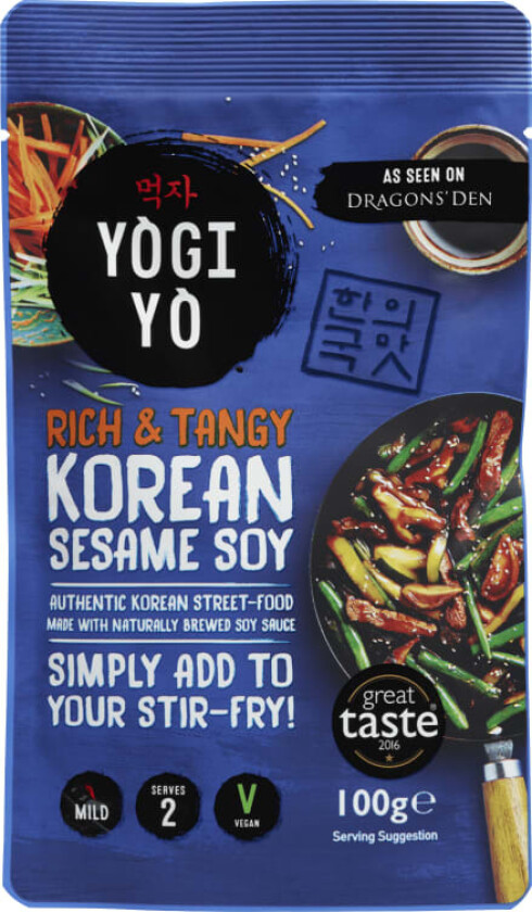 Korean Sauce Sesame Soy Stir-Fry 100g