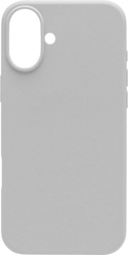 Rubber case for iPhone 16 Plus Grå