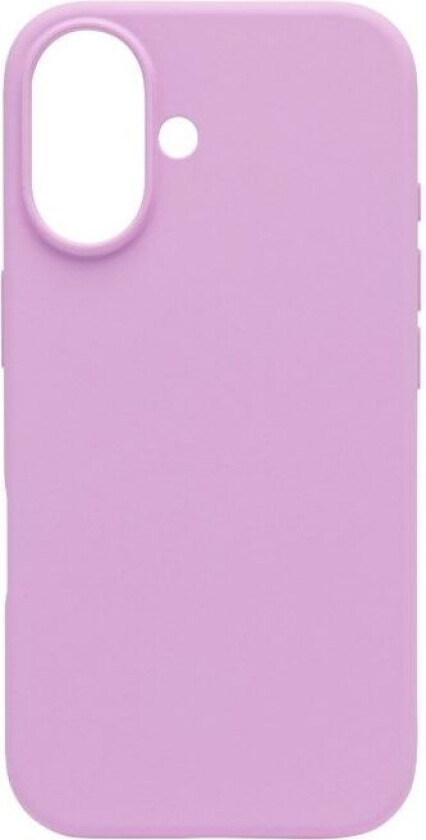Rubber case for iPhone 16 Rosa