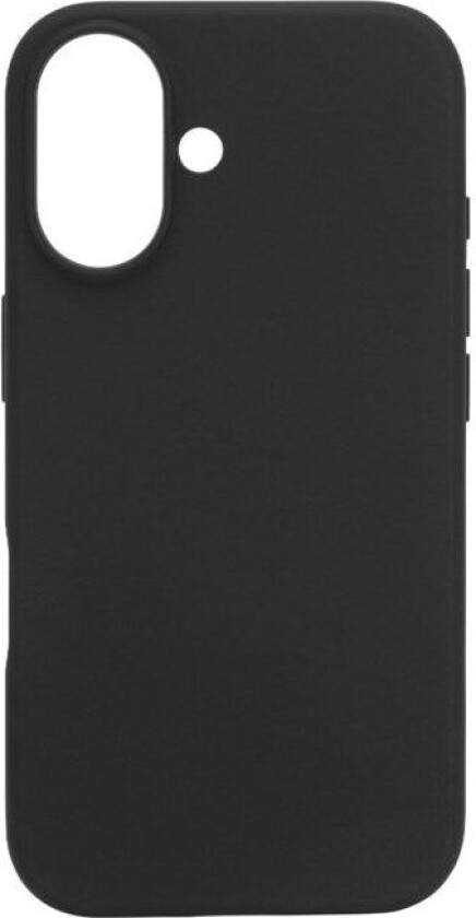 Rubber case for iPhone 16 Svart