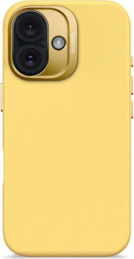 iPhone 16 AntiMicrobial Silikondeksel - MagSafe-kompatibel - Popcorn