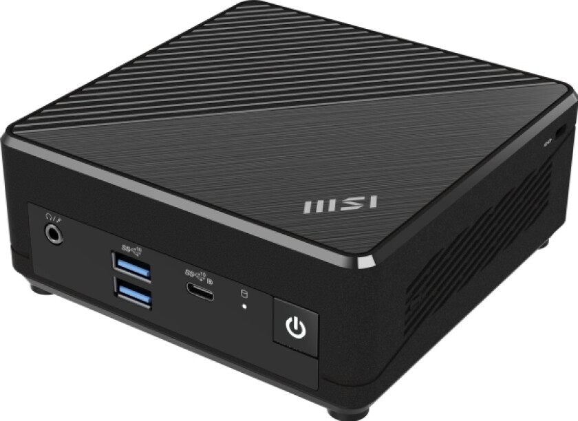 Msi Cubi N Adl-002Beu, 0,69L Storlek Pc, Mini-Pc, Barebone, Ddr4-Sdram, Nätverksansluten (Ethernet), Wi-Fi 5 (802.11Ac), 65 W