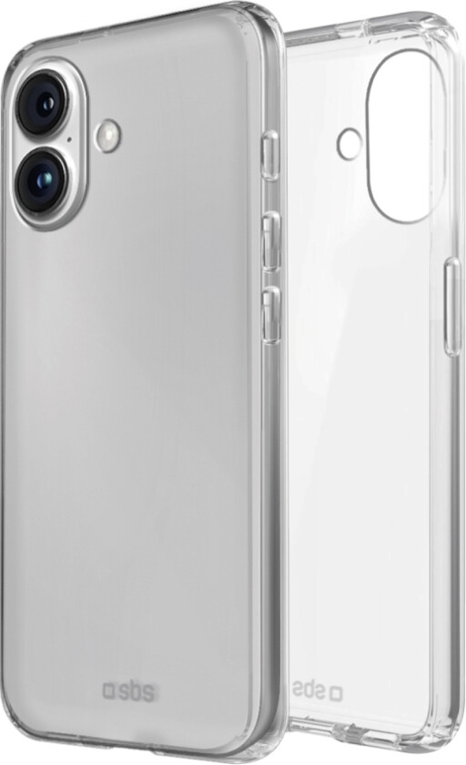 Sbs Teskinip1667t, Omslag, Apple, Iphone 16 Plus, 17 Cm (6.7"), Transparent