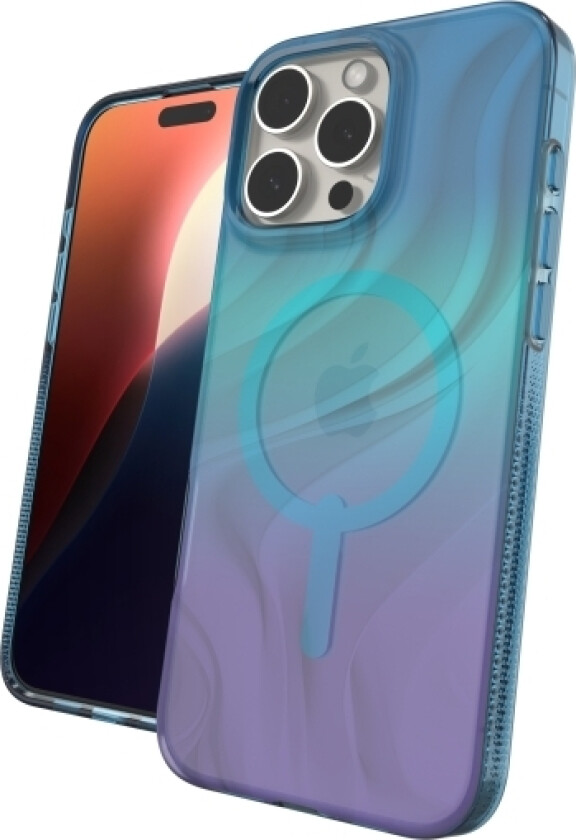 Zagg Milan Snap, Omslag, Apple, Iphone 16 Pro Max, 17,5 Cm (6.9"), Blå, Lila