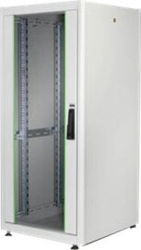 Professional Dynamic Basic Series Dn-19 26U-6/6-D - Rack Skap - Lysegrå, Ral 7035 - 26U - 19"