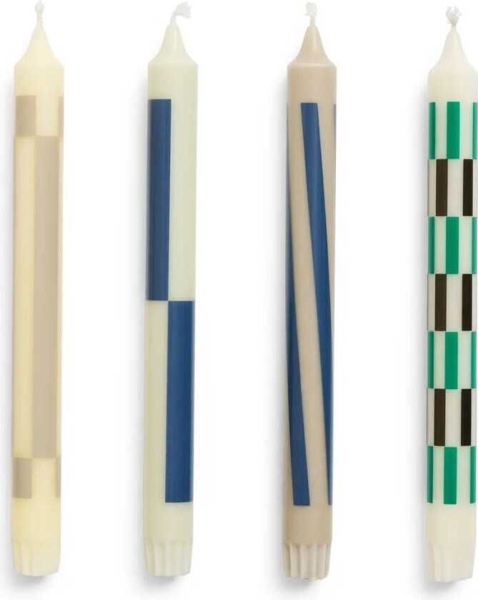 HAY Pattern lys miks 4-pakning Cream-dark