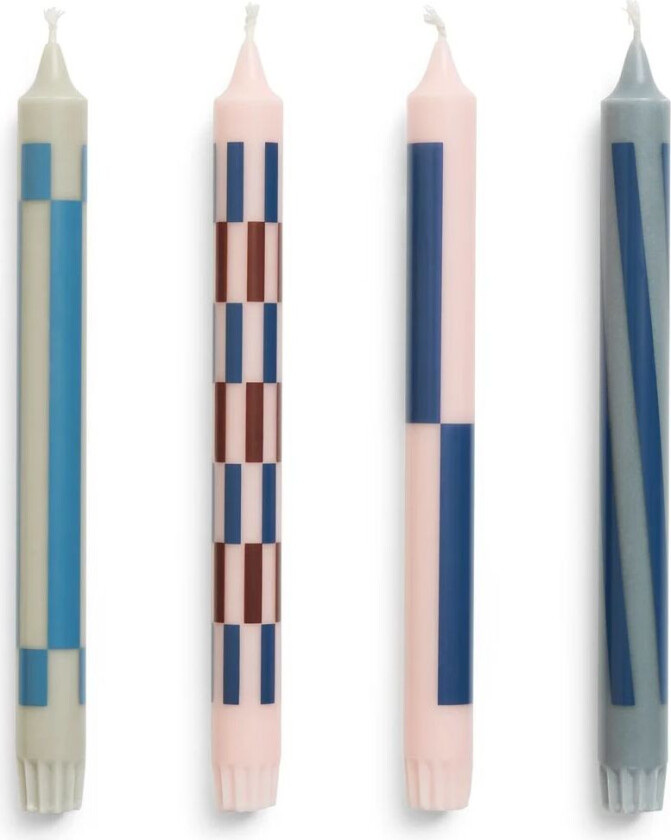 HAY Pattern lys miks 4-pakning Light pink-blue