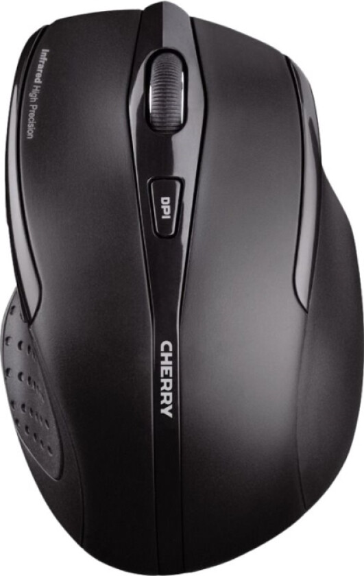 Cherry Dw 5100, Full-Size (100%), Rf Kabel-Fri, Azerty, Sort, Mus Inkludert Belgisk Layout