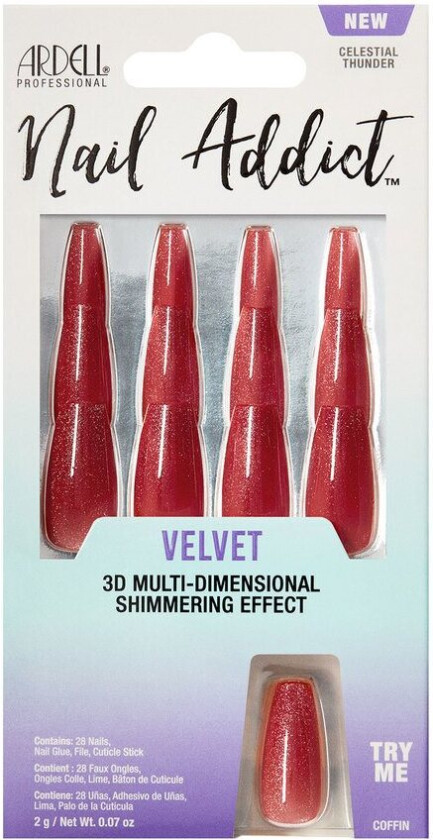 Ardell Nail Addict Velvet Celestial Thunder