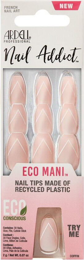 Ardell Nail Addict Eco Mani French Nail Art