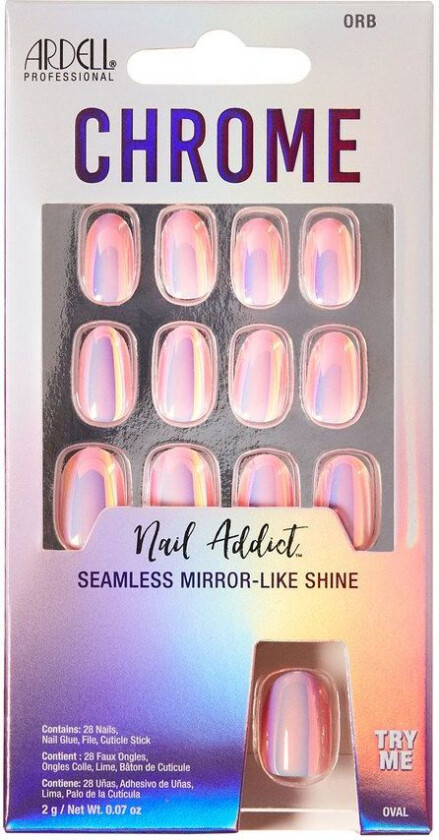 Ardell Nail Addict Chrome Collection Orb