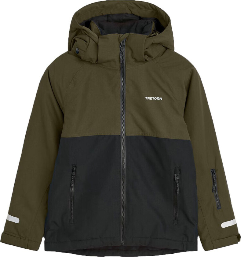 Kids' Aktiv Cold Weather Jacket Olive Night 134/140