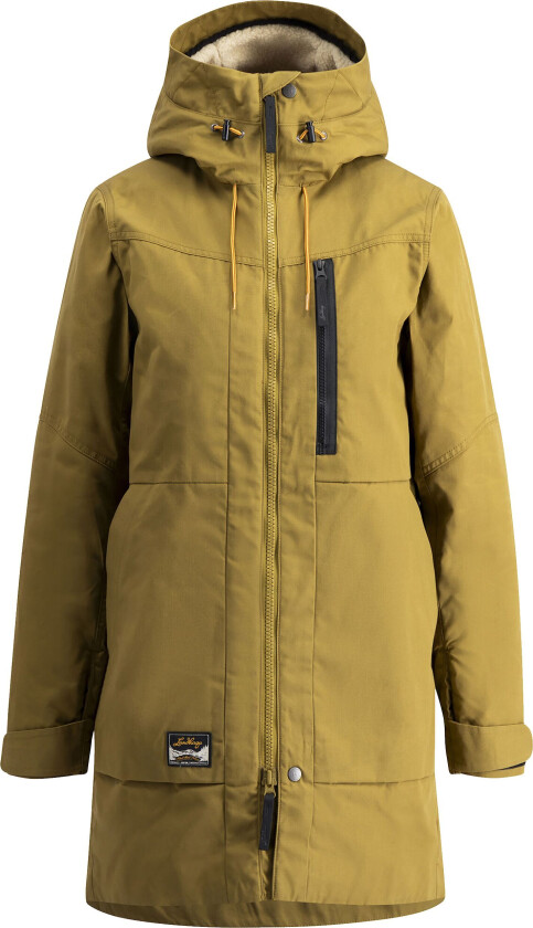Women's Knak Pile Parka Olive XS