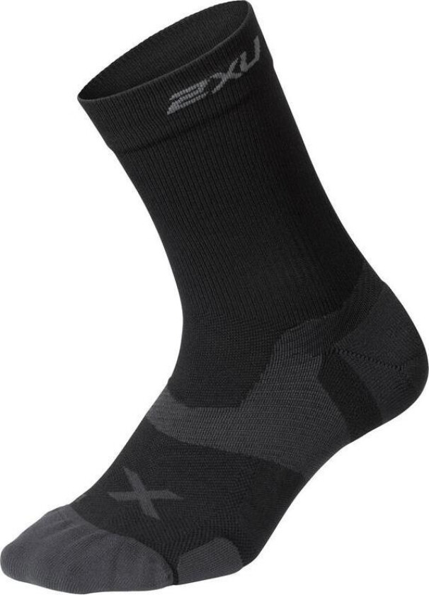 Vectr Cushion Crew Socks Black/Titanium L