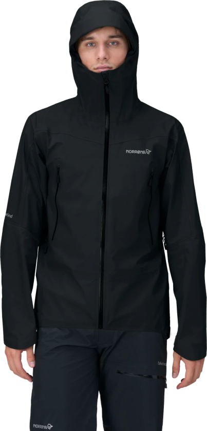 Men's Falketind GORE-TEX Jacket Caviar Black XL