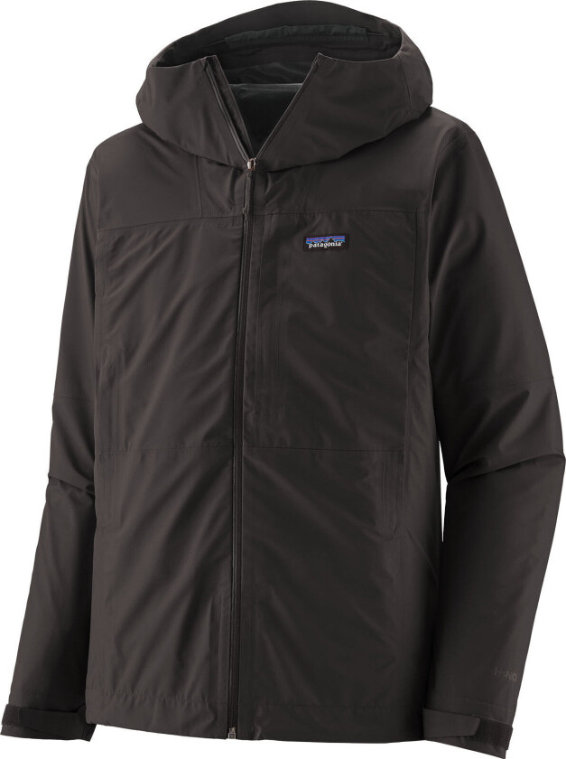Men's Boulder Fork Rain Jacket Black L