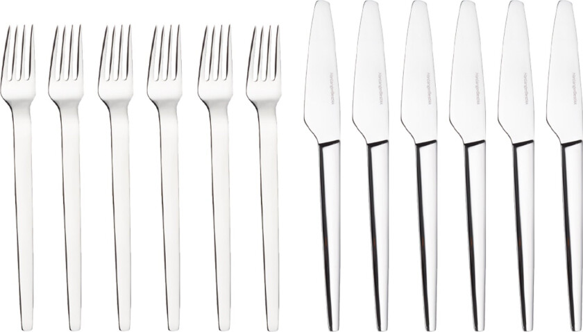 Tina startbestikk 12 deler, rustfritt stål