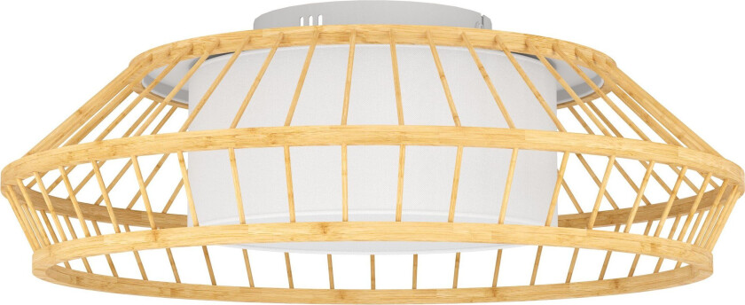 - Yuku-Z ceiling lamp bambooØ46 - RGB + TW - Zigbee, Bluetooth