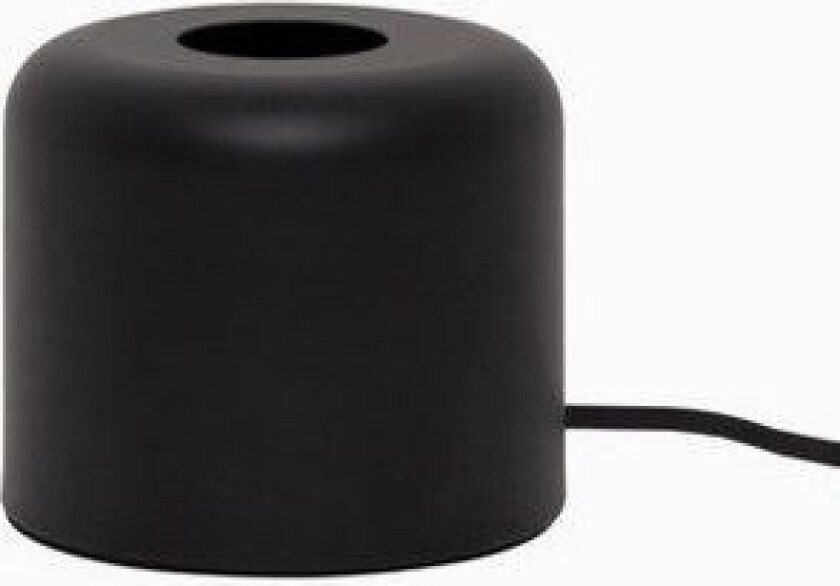 GLANS lampefot E27 Mattsvart