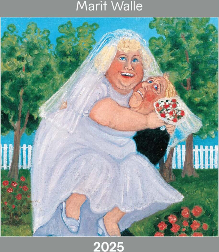Kalender 2025 Marit Walle 30x30cm