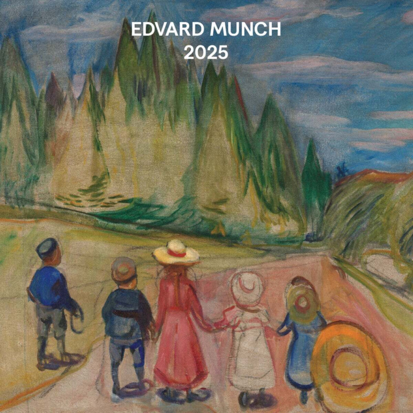 Kalender 2025 E. Munch 30x30cm