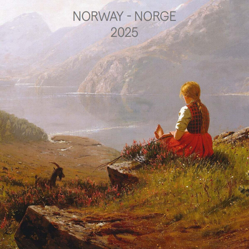 Kalender 2025 Norske Kunstnere 18x18cm