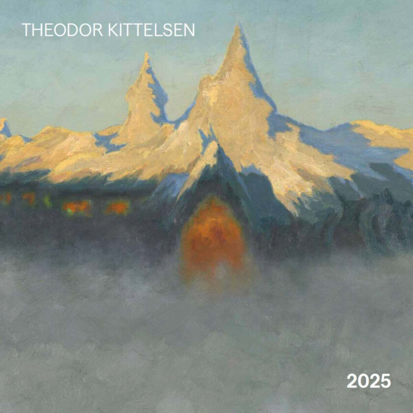Kalender 2025 T. Kittelsen 30x30cm