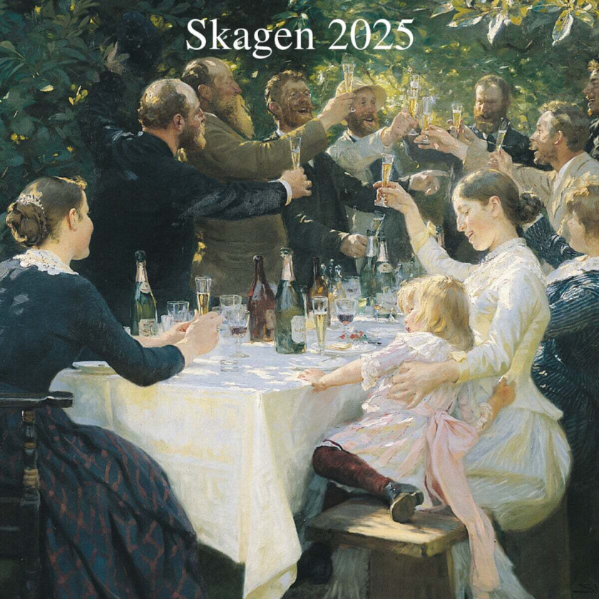 Kalender 2025 Skagen 30x30cm