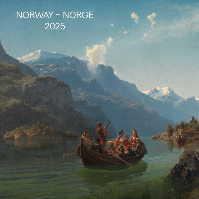 Kalender 2025 Norske Kunstnere 30x30cm