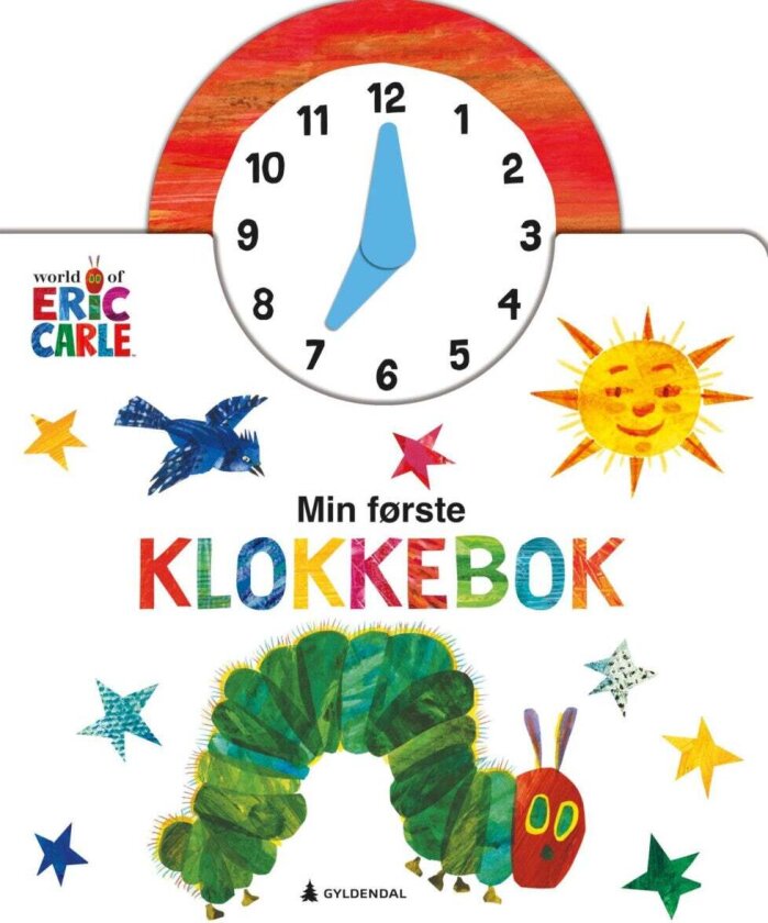 Min første klokkebok av Eric Carle