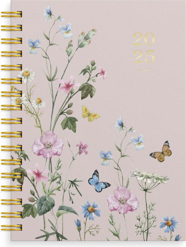 Ukekalender Grieg Multi blomst 2025 A6