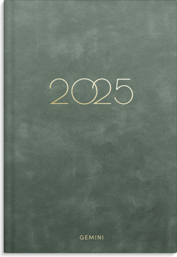 Kalender Grieg Gemini Colore grønn 2025