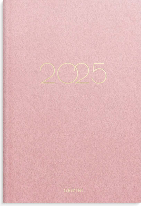 Kalender Grieg Gemini Colore rosa 2025