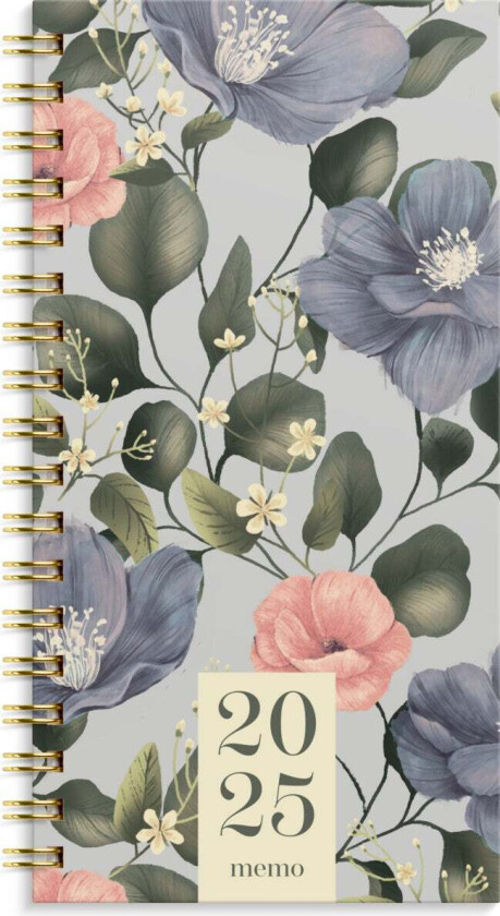 Kalender Grieg Memo blomst 2025