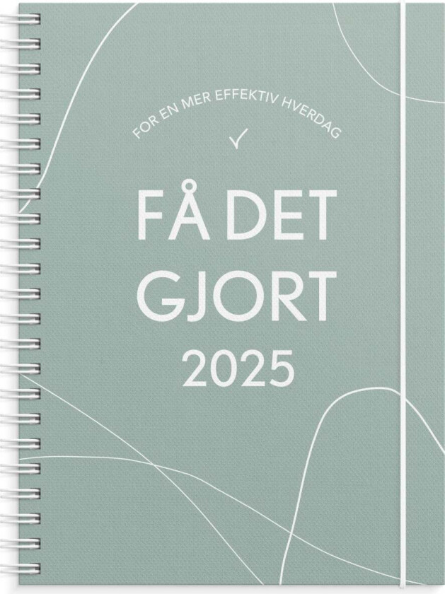 Ukekalender Grieg Få det gjort 2025 A5