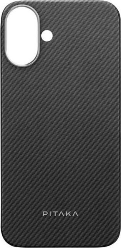 Ultra-Slim Case Black/Grey Twill - iPhone 16