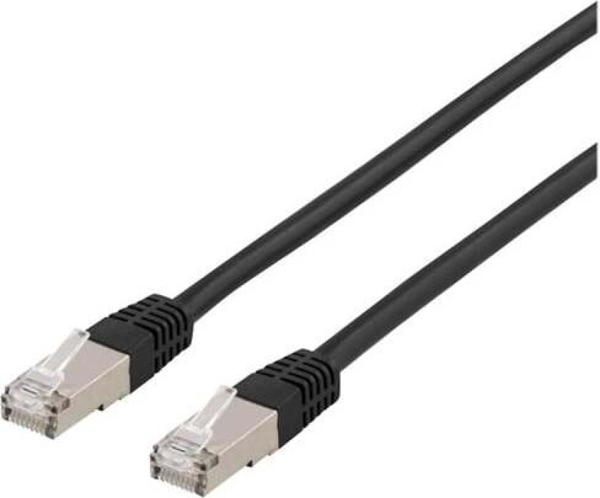 STP-611SAU - patch cable - 1.5 m - black