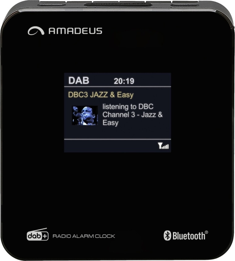 Rise Gen 2 FM/DAB+ klokkeradio med Bluetooth