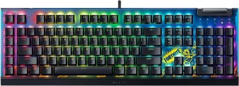 BlackWidow V4 X Fortnite gamingtastatur -  Yellow Switch