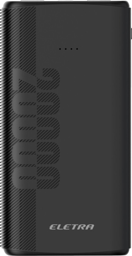 T20 powerbank 20 000 mAh, svart