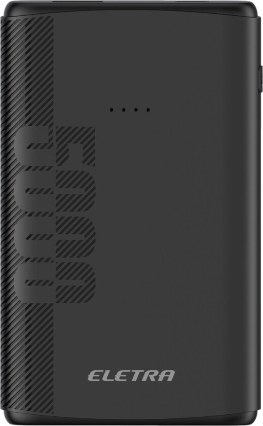T5 powerbank 5000 mAh, svart