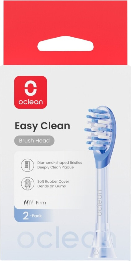 Ease rettebørste 2 stk, blå