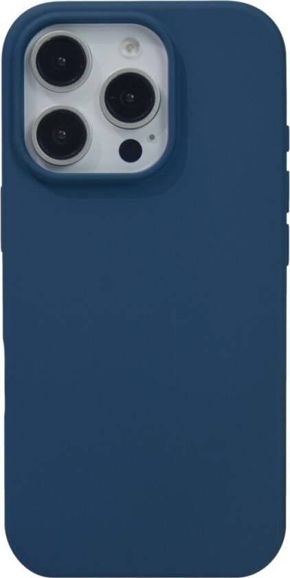 iPhone 16 Pro magnetisk Liquid silikon deksel, blå